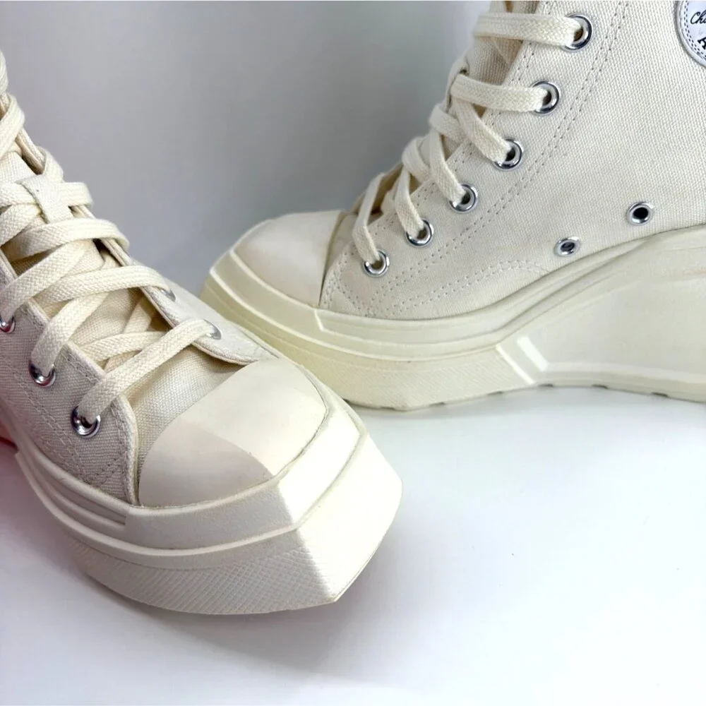 Converse Chuck 70 De Luxe Wedge White Converse Women Size 6